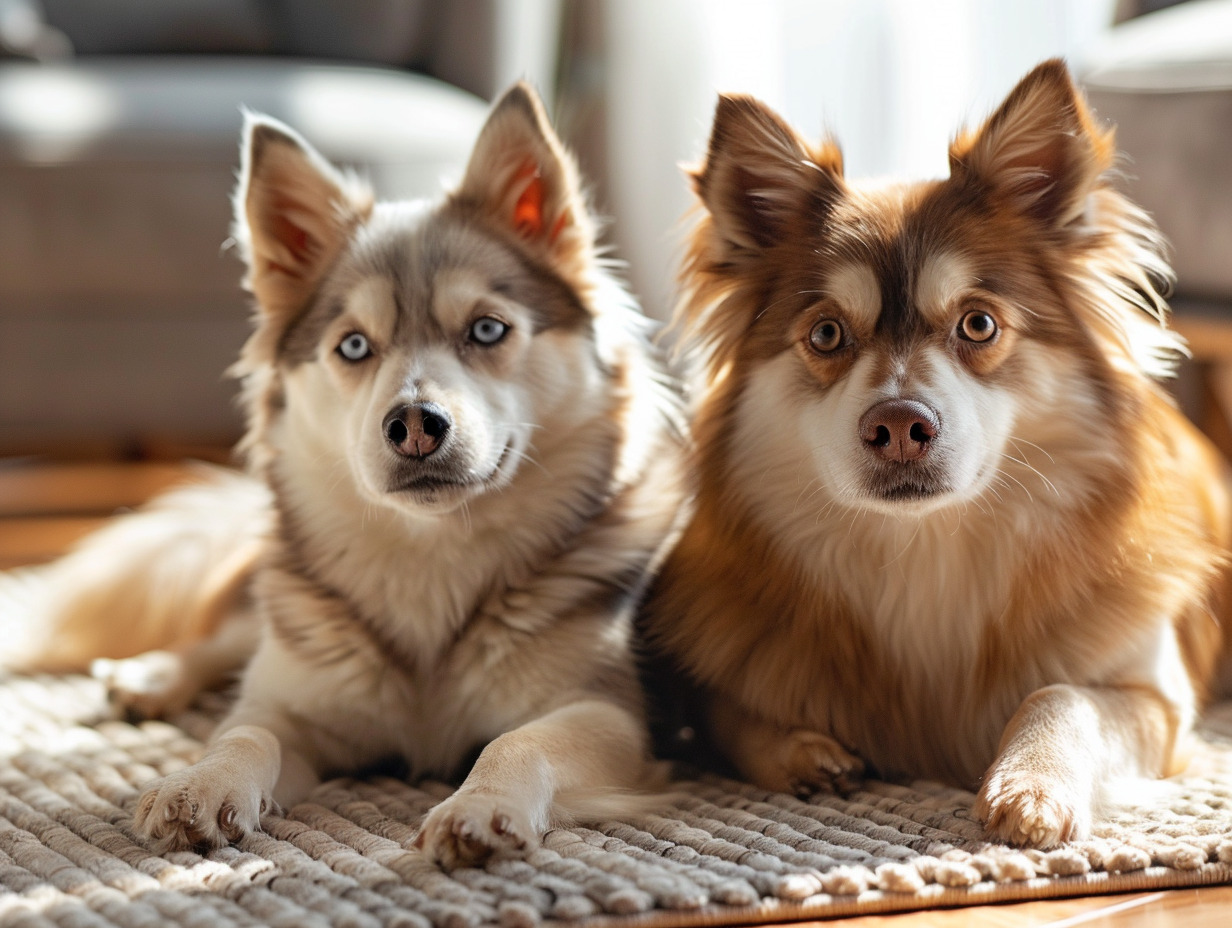 mini siberian husky : comparaison avec l alaskan klee kai  pour illustrer cet article  je choisirais les mots  siberian husky  et  alaskan klee kai  pour trouver des images pertinentes